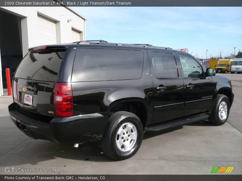 Black / Light Titanium/Dark Titanium 2009 Chevrolet Suburban LT 4x4