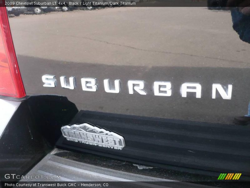 Black / Light Titanium/Dark Titanium 2009 Chevrolet Suburban LT 4x4