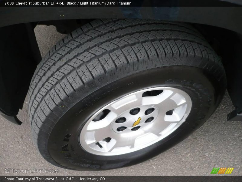 Black / Light Titanium/Dark Titanium 2009 Chevrolet Suburban LT 4x4