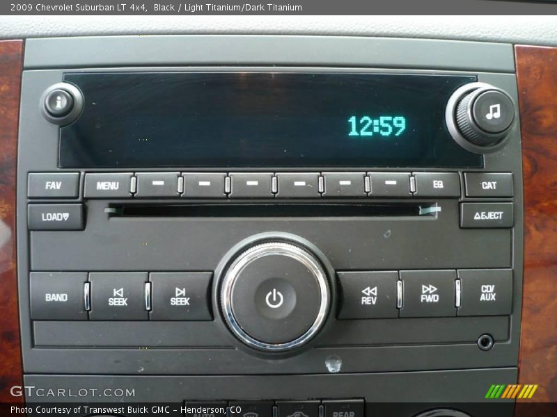 Black / Light Titanium/Dark Titanium 2009 Chevrolet Suburban LT 4x4