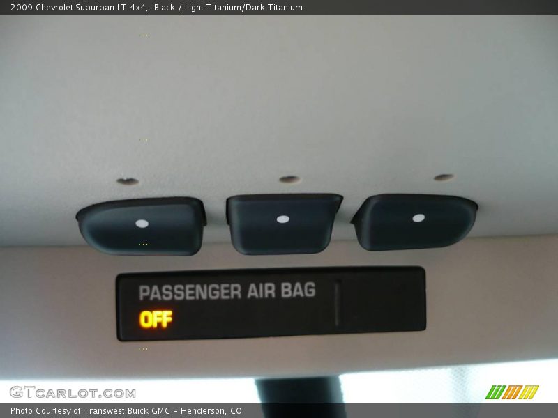Black / Light Titanium/Dark Titanium 2009 Chevrolet Suburban LT 4x4