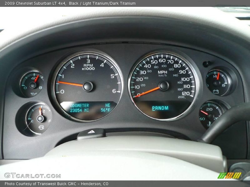 Black / Light Titanium/Dark Titanium 2009 Chevrolet Suburban LT 4x4