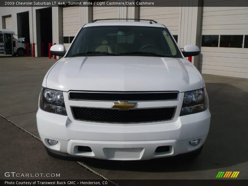 Summit White / Light Cashmere/Dark Cashmere 2009 Chevrolet Suburban LT 4x4