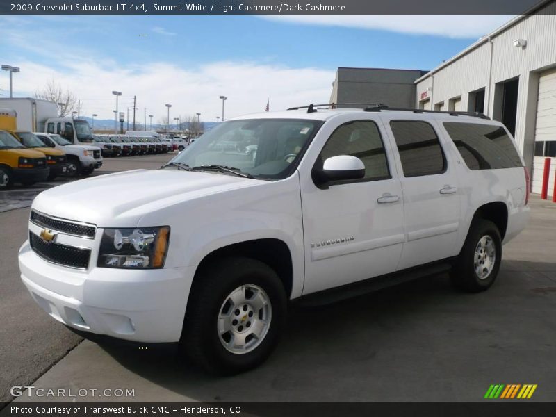 Summit White / Light Cashmere/Dark Cashmere 2009 Chevrolet Suburban LT 4x4
