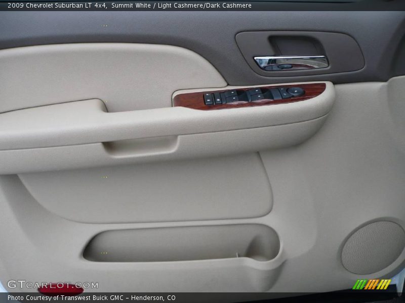 Summit White / Light Cashmere/Dark Cashmere 2009 Chevrolet Suburban LT 4x4
