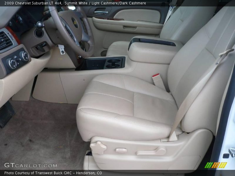Summit White / Light Cashmere/Dark Cashmere 2009 Chevrolet Suburban LT 4x4