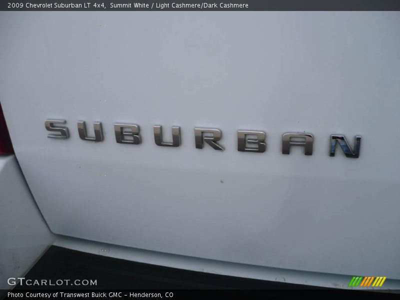 Summit White / Light Cashmere/Dark Cashmere 2009 Chevrolet Suburban LT 4x4