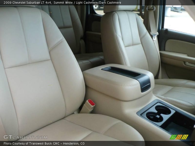 Summit White / Light Cashmere/Dark Cashmere 2009 Chevrolet Suburban LT 4x4