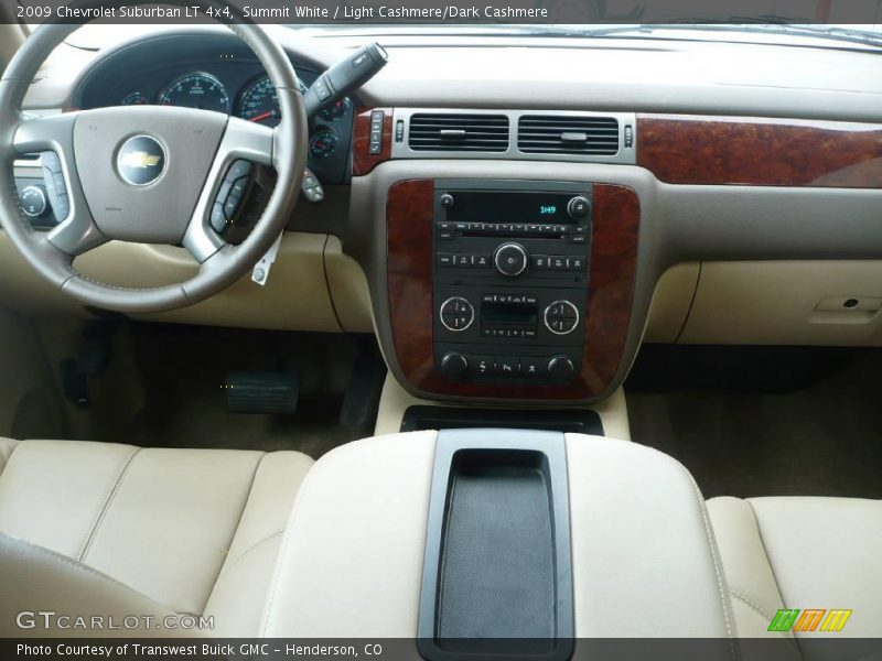 Summit White / Light Cashmere/Dark Cashmere 2009 Chevrolet Suburban LT 4x4