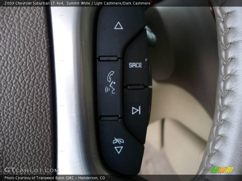 Summit White / Light Cashmere/Dark Cashmere 2009 Chevrolet Suburban LT 4x4