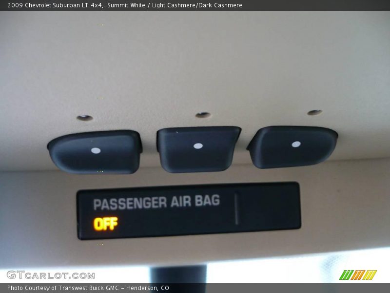 Summit White / Light Cashmere/Dark Cashmere 2009 Chevrolet Suburban LT 4x4