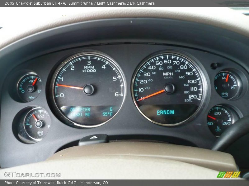 Summit White / Light Cashmere/Dark Cashmere 2009 Chevrolet Suburban LT 4x4
