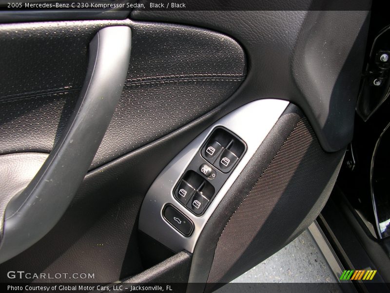 Black / Black 2005 Mercedes-Benz C 230 Kompressor Sedan