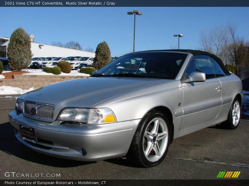 Mystic Silver Metallic / Gray 2001 Volvo C70 HT Convertible