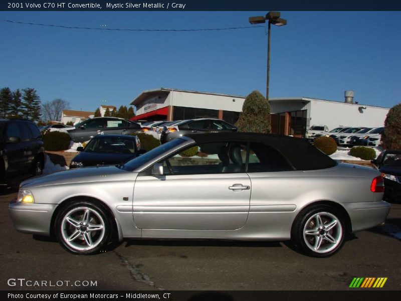 Mystic Silver Metallic / Gray 2001 Volvo C70 HT Convertible