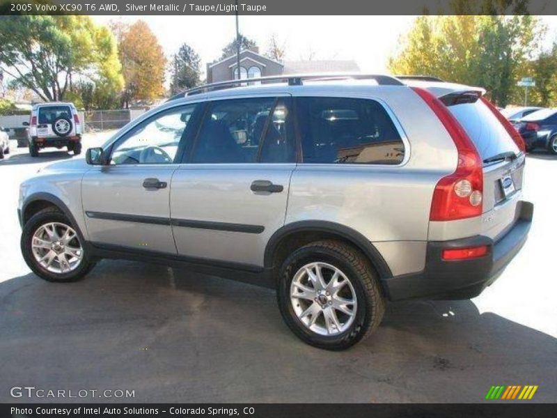 Silver Metallic / Taupe/Light Taupe 2005 Volvo XC90 T6 AWD