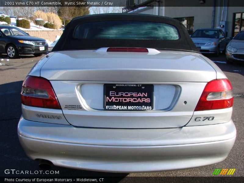 Mystic Silver Metallic / Gray 2001 Volvo C70 HT Convertible