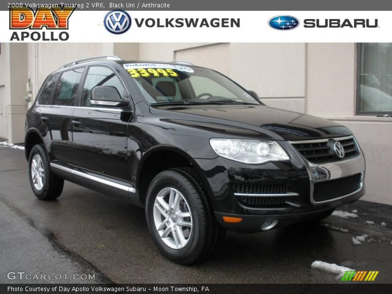 Black Uni / Anthracite 2008 Volkswagen Touareg 2 VR6