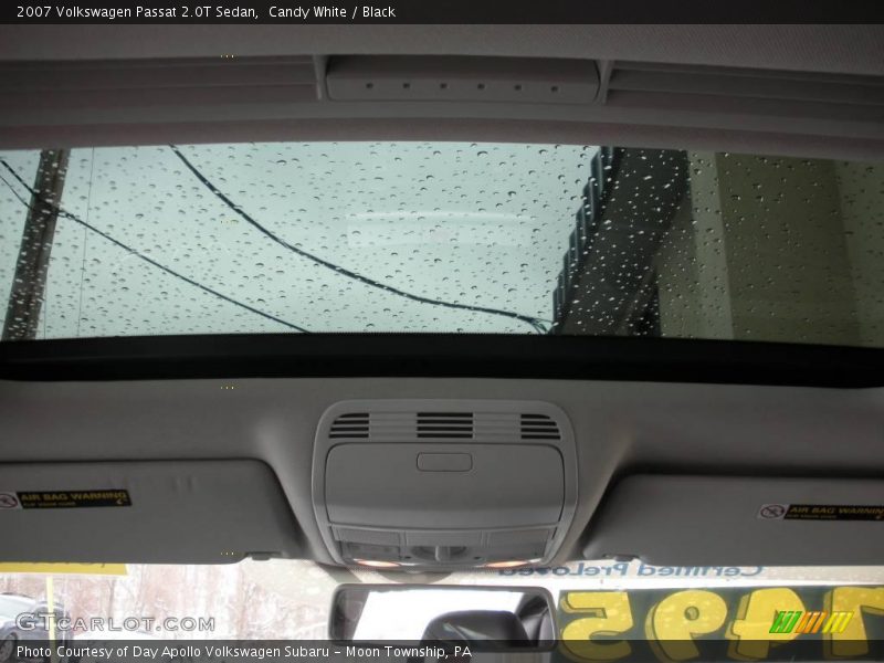 Candy White / Black 2007 Volkswagen Passat 2.0T Sedan