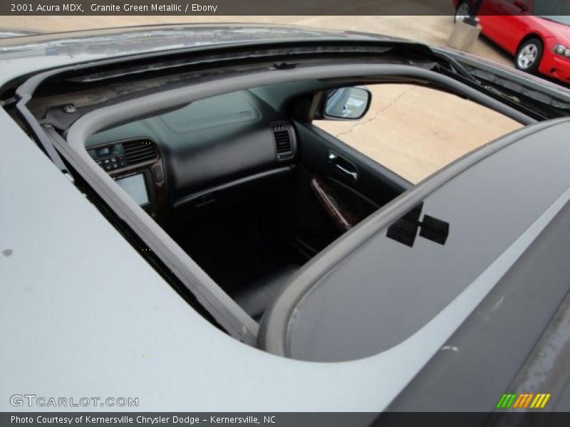 Granite Green Metallic / Ebony 2001 Acura MDX