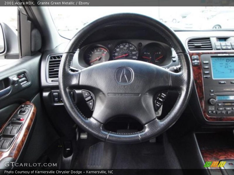 Granite Green Metallic / Ebony 2001 Acura MDX