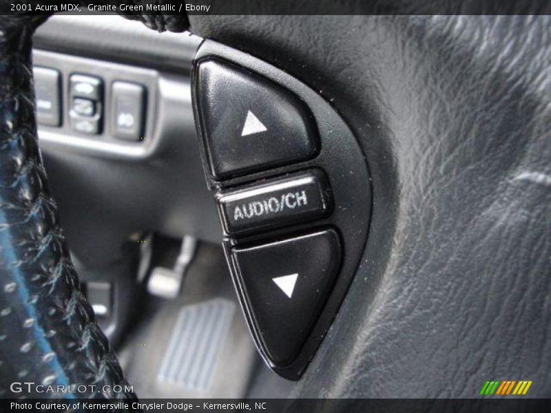 Granite Green Metallic / Ebony 2001 Acura MDX