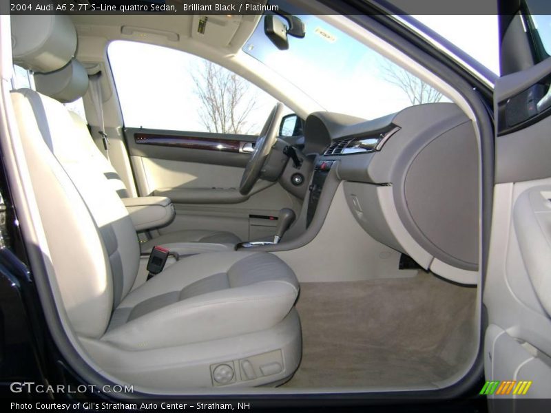 Brilliant Black / Platinum 2004 Audi A6 2.7T S-Line quattro Sedan