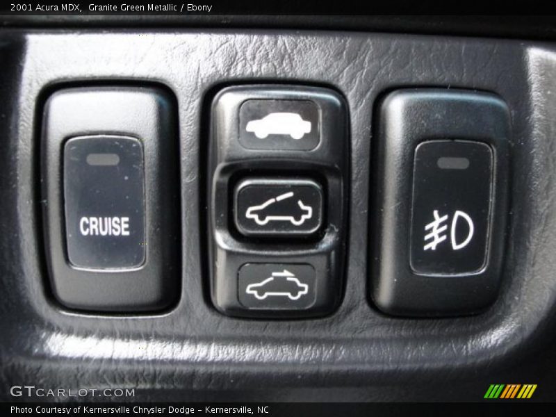 Granite Green Metallic / Ebony 2001 Acura MDX