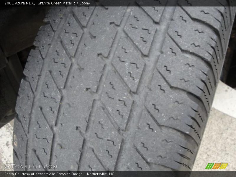 Granite Green Metallic / Ebony 2001 Acura MDX