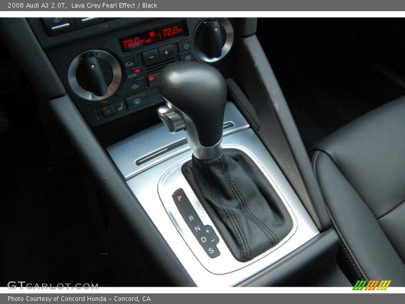 Lava Grey Pearl Effect / Black 2008 Audi A3 2.0T
