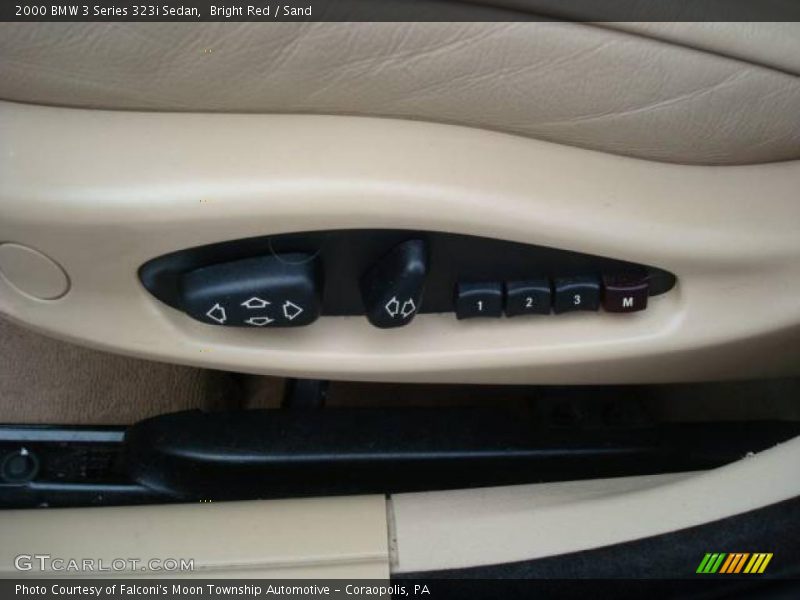 Bright Red / Sand 2000 BMW 3 Series 323i Sedan