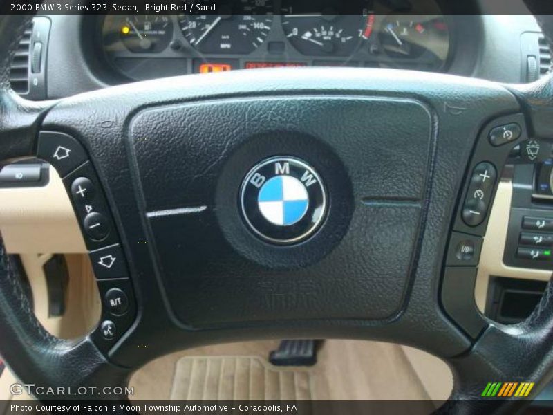Bright Red / Sand 2000 BMW 3 Series 323i Sedan
