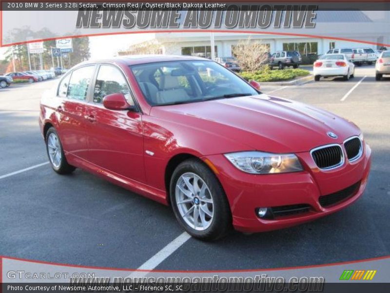 Crimson Red / Oyster/Black Dakota Leather 2010 BMW 3 Series 328i Sedan