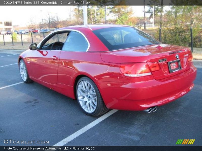 Crimson Red / Black 2010 BMW 3 Series 328i Convertible