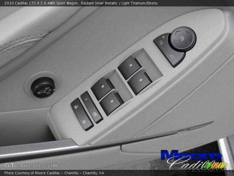 Radiant Silver Metallic / Light Titanium/Ebony 2010 Cadillac CTS 4 3.6 AWD Sport Wagon