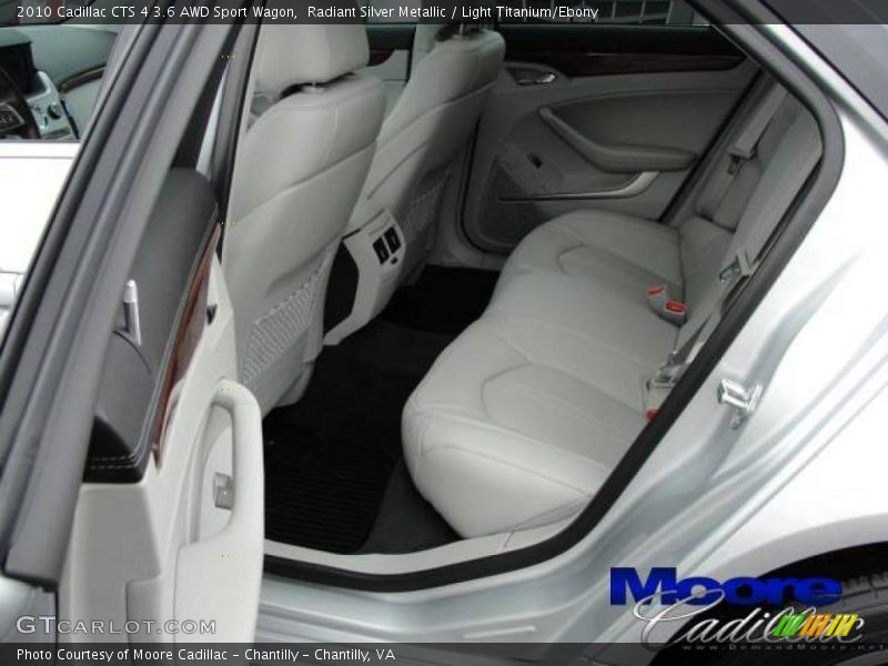 Radiant Silver Metallic / Light Titanium/Ebony 2010 Cadillac CTS 4 3.6 AWD Sport Wagon
