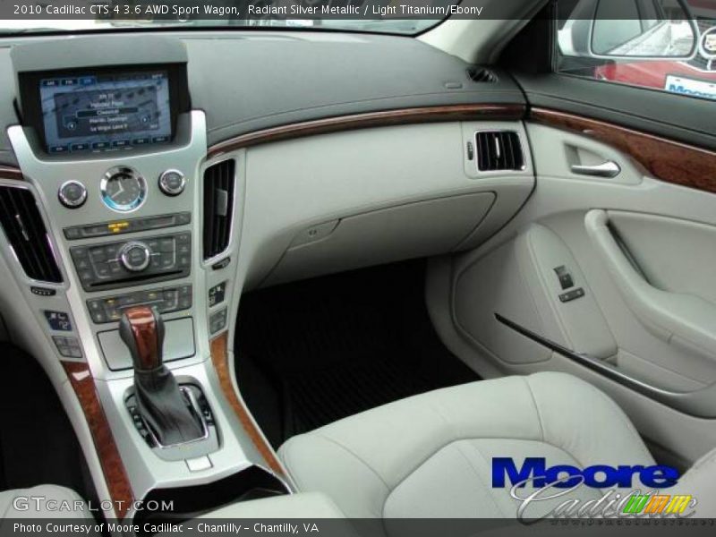 Radiant Silver Metallic / Light Titanium/Ebony 2010 Cadillac CTS 4 3.6 AWD Sport Wagon