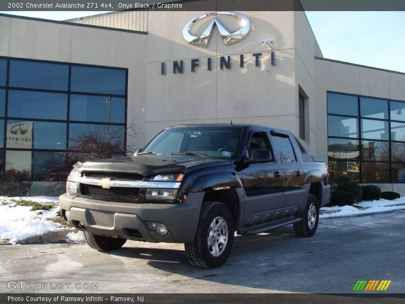 Onyx Black / Graphite 2002 Chevrolet Avalanche Z71 4x4