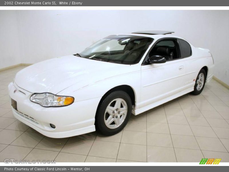 White / Ebony 2002 Chevrolet Monte Carlo SS