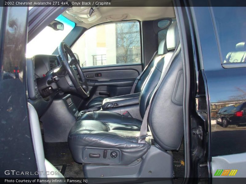 Onyx Black / Graphite 2002 Chevrolet Avalanche Z71 4x4