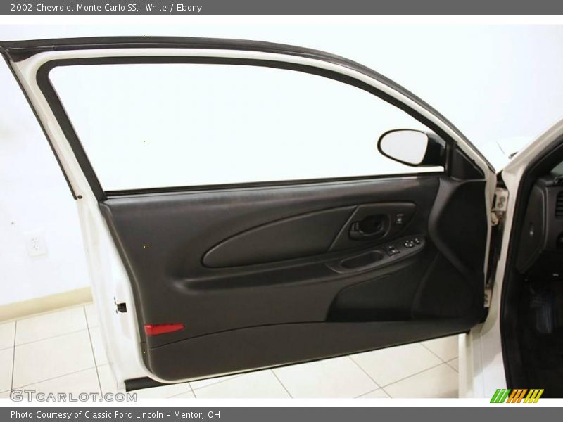 White / Ebony 2002 Chevrolet Monte Carlo SS
