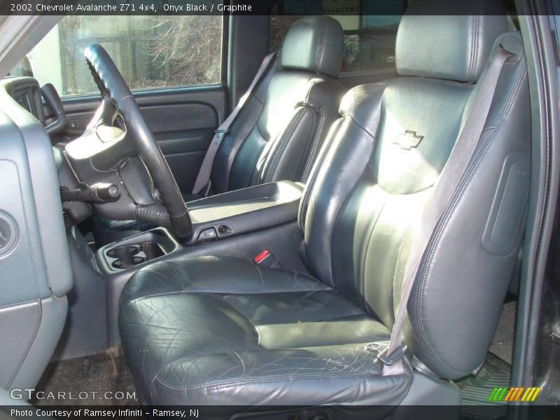 Onyx Black / Graphite 2002 Chevrolet Avalanche Z71 4x4