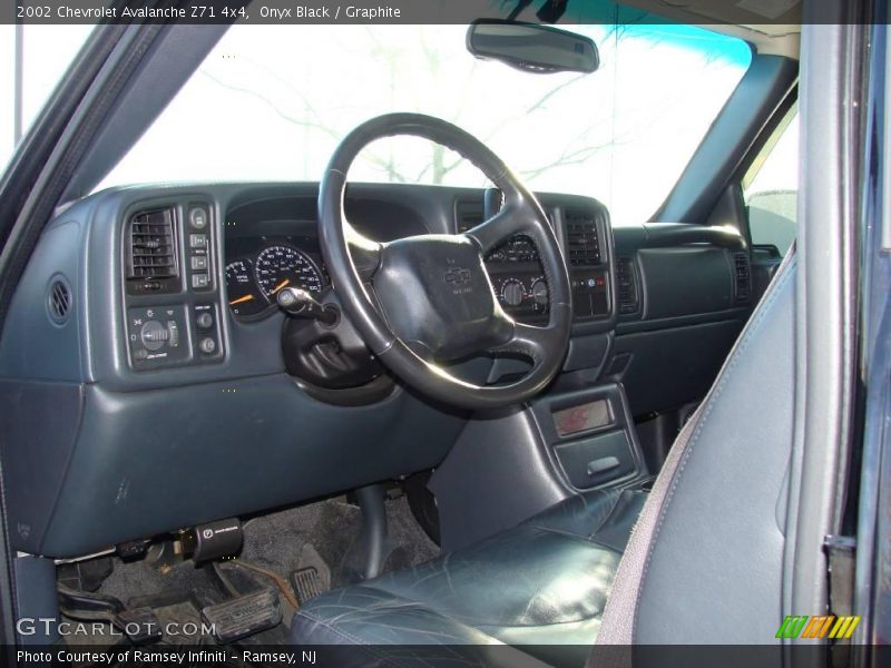 Onyx Black / Graphite 2002 Chevrolet Avalanche Z71 4x4