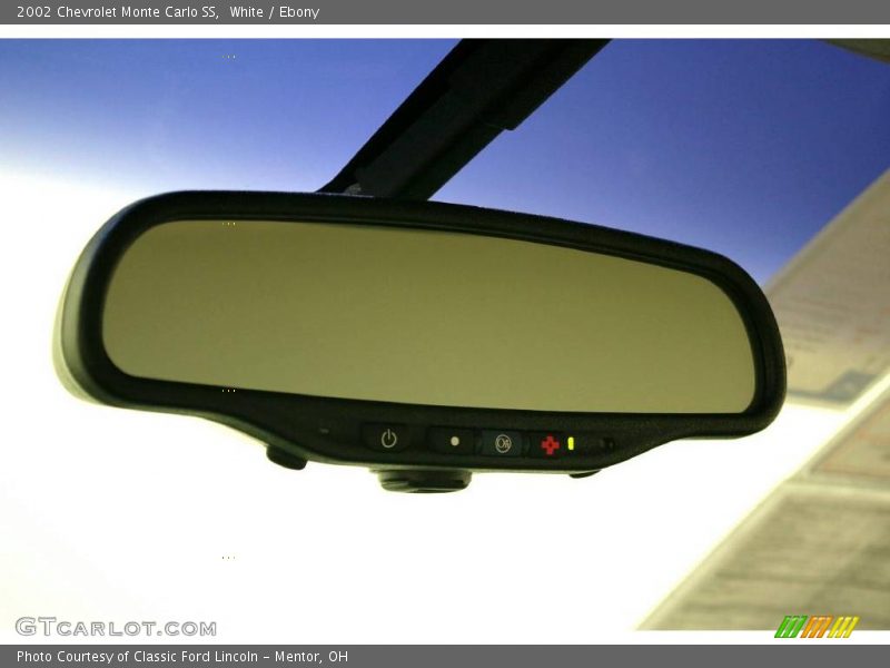 White / Ebony 2002 Chevrolet Monte Carlo SS