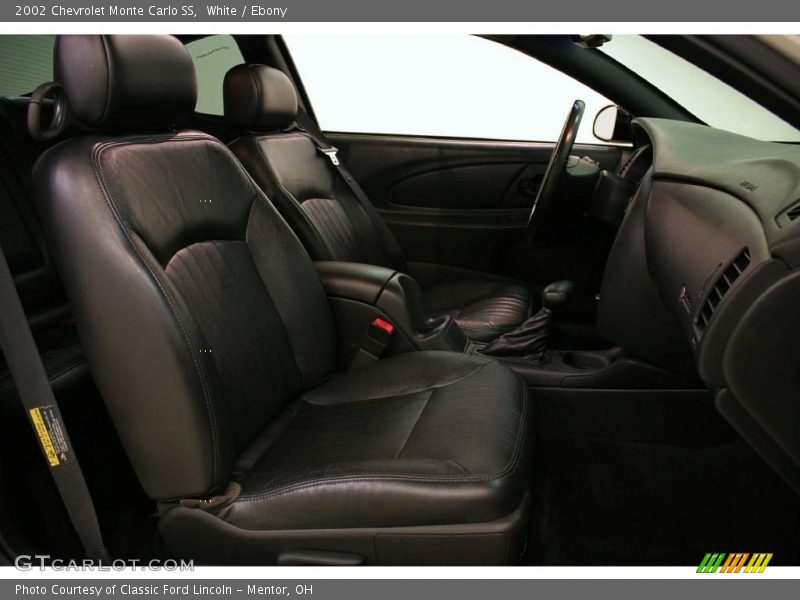 White / Ebony 2002 Chevrolet Monte Carlo SS