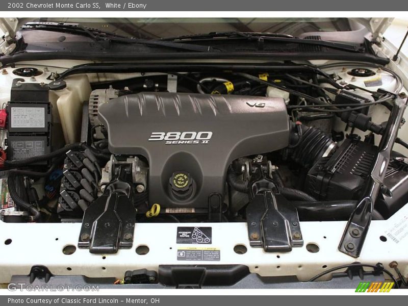 White / Ebony 2002 Chevrolet Monte Carlo SS