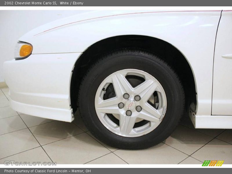 White / Ebony 2002 Chevrolet Monte Carlo SS