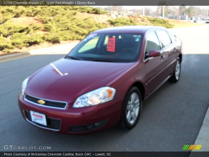 Sport Red Metallic / Ebony Black 2006 Chevrolet Impala LT
