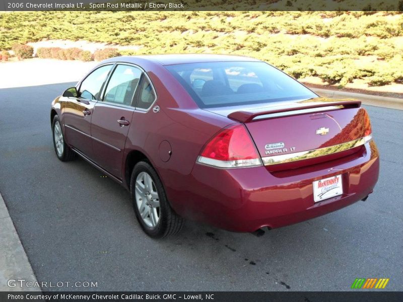 Sport Red Metallic / Ebony Black 2006 Chevrolet Impala LT