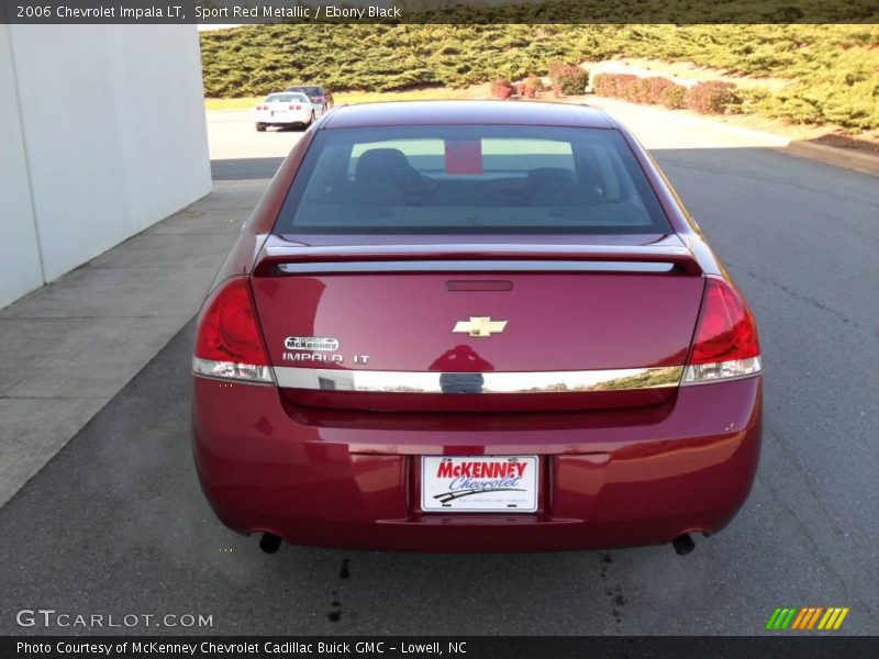 Sport Red Metallic / Ebony Black 2006 Chevrolet Impala LT